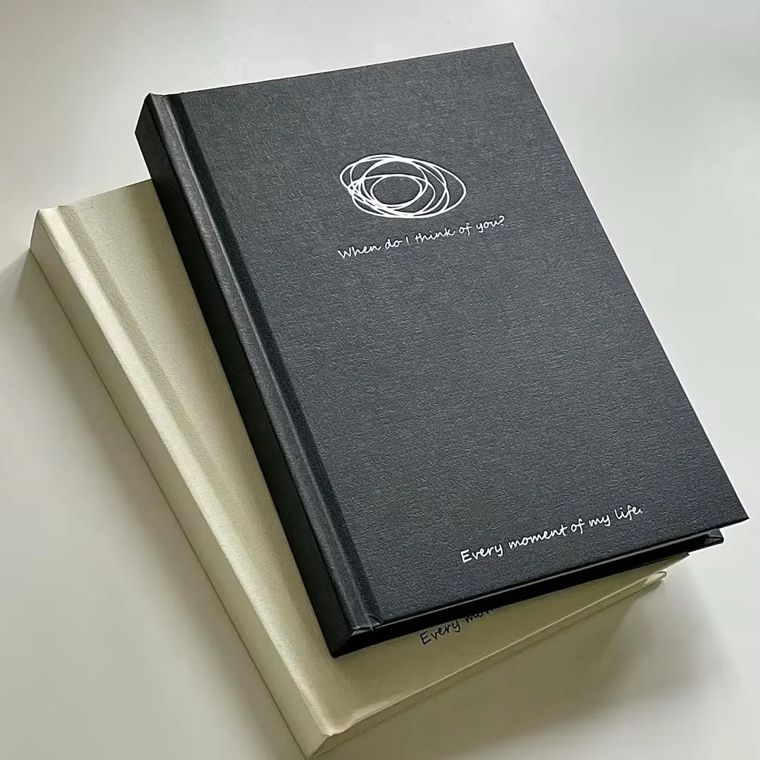 Minimalist B6 niche blank hard shell notebook ins face value postgraduate entrance examination diary DIY handbook