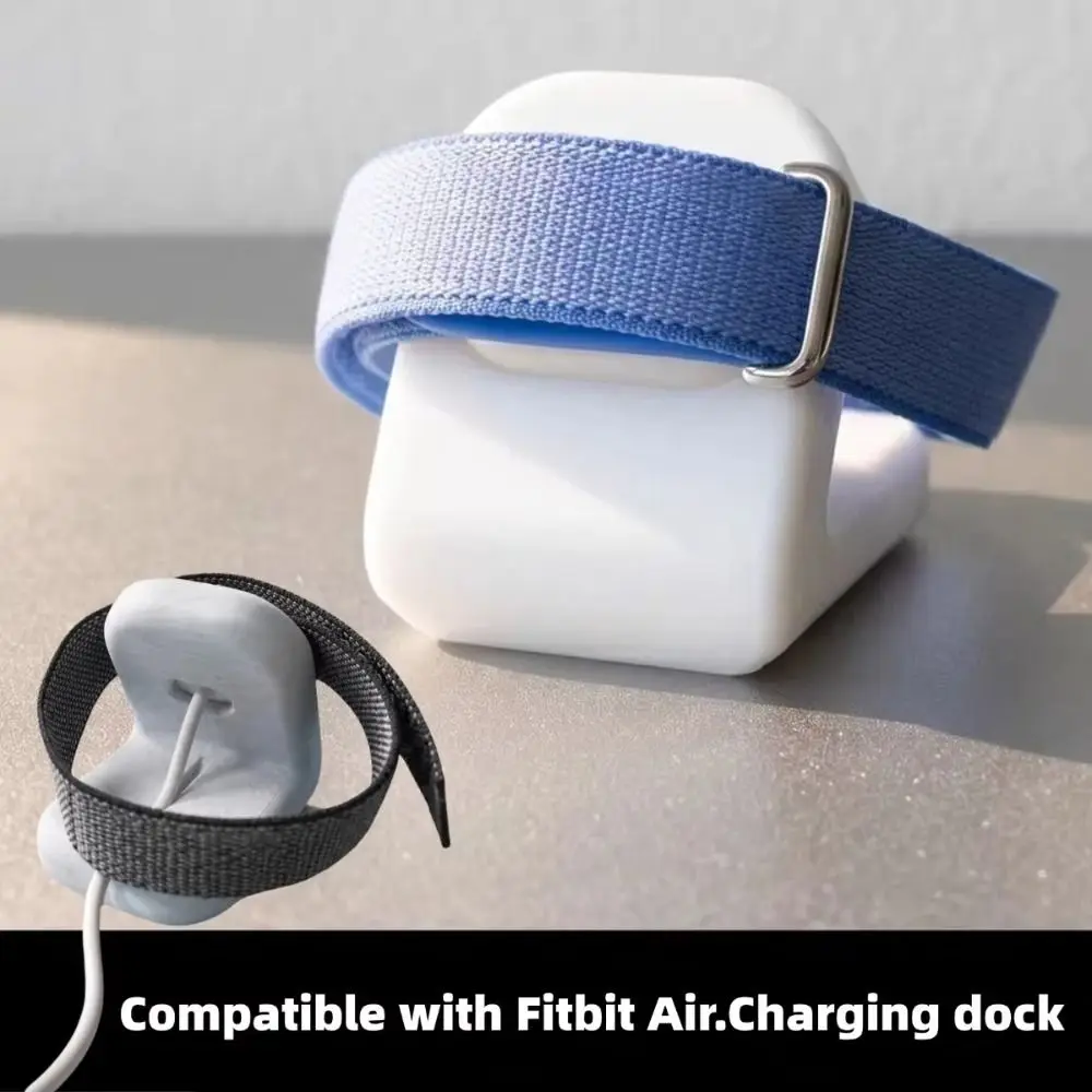 3D Printed Fitness Tracker Charging Stand Upright Viewing Cable Management Charging Dock Stand Anti-slip for Google Fitbit Air