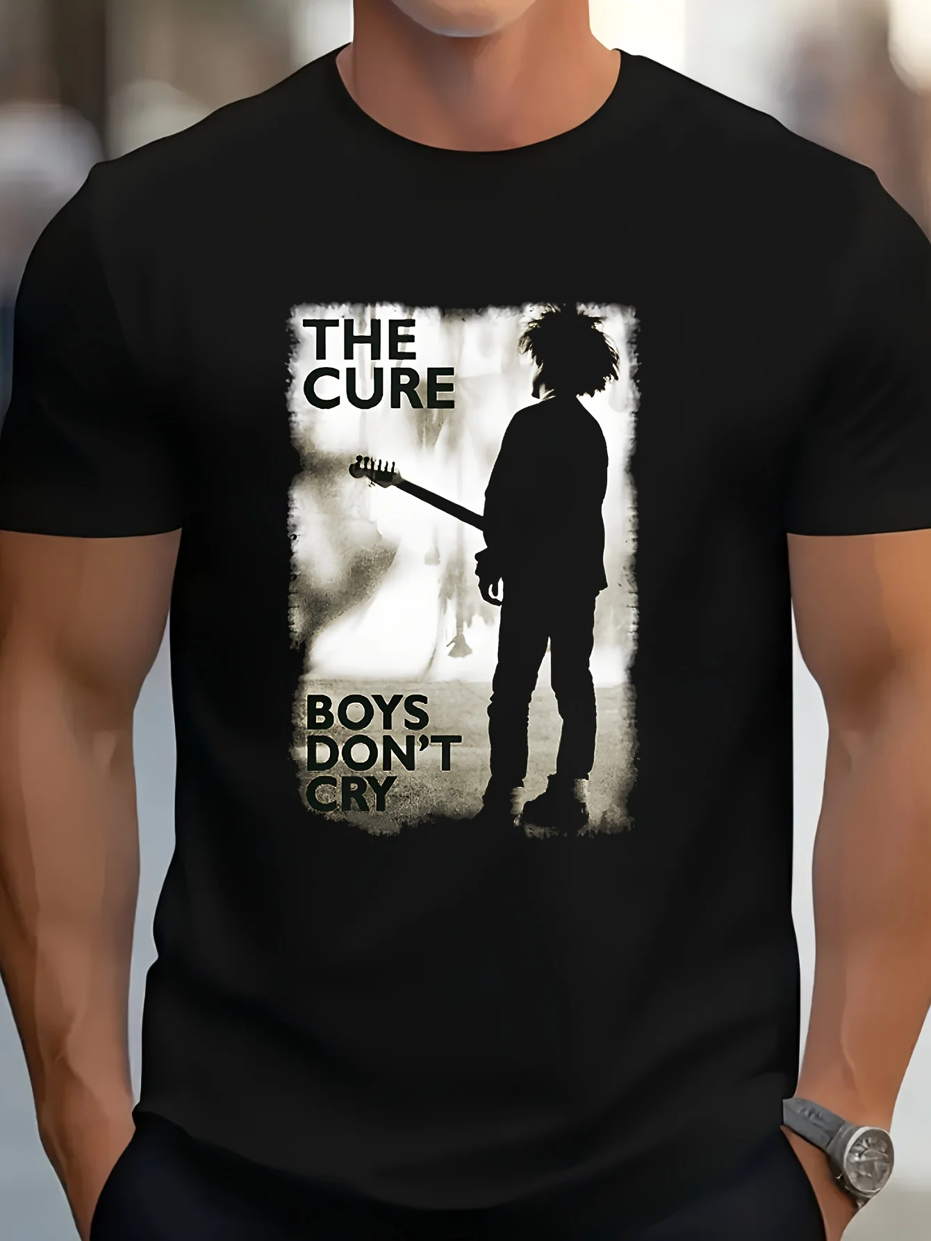 �y�Z�[�����zTHE CURE BOYS DON CRY �V���G�b�g �t�����g�v�����g �����Y ����T�V���c