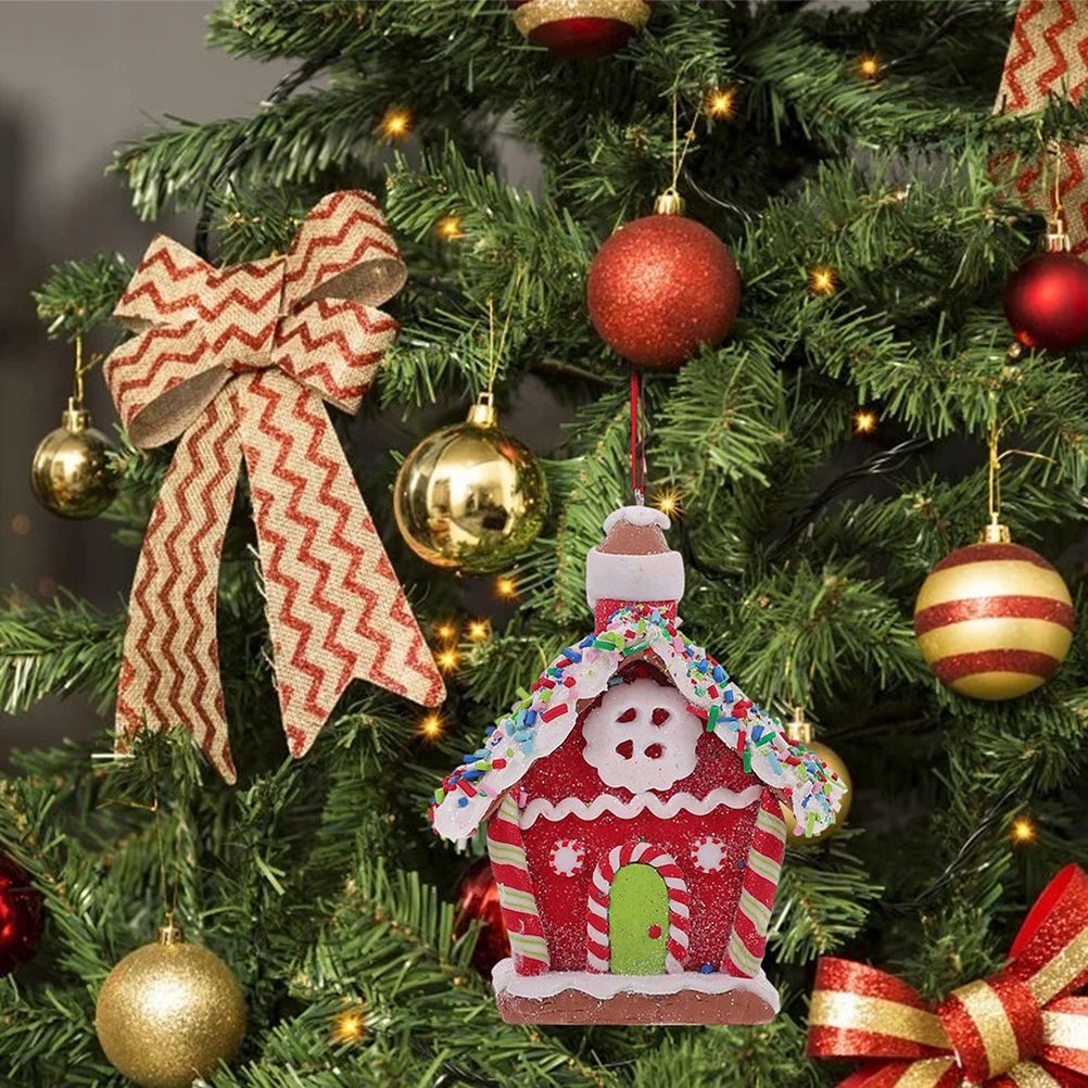 

2Pcs Christmas Mini Decors Xmas Tree Hanging Decorations Indoor Gifts Christmas Hanging Decoration