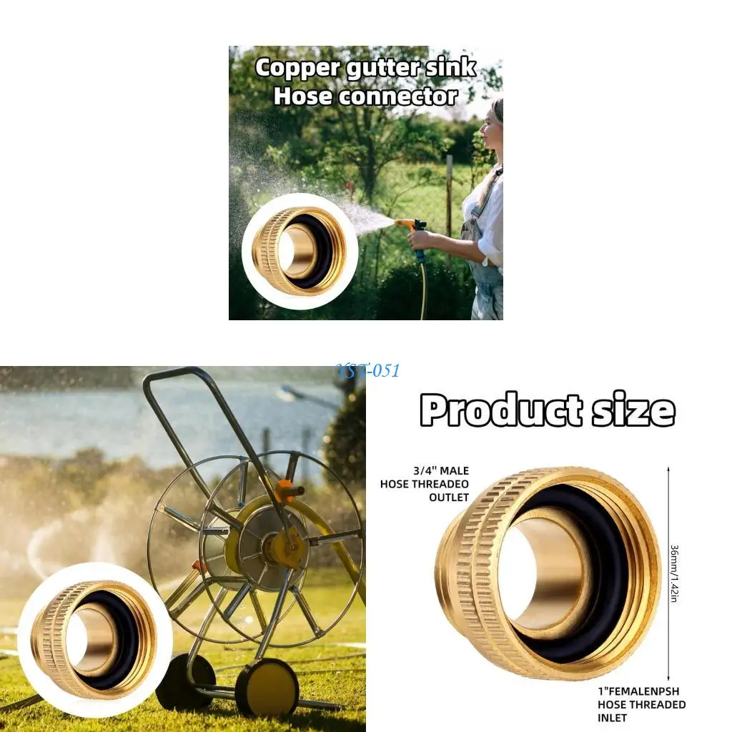 

E15A Additional Bronze Garden Hose Clip 1 Foot Size for Pool Cleaning Equipment