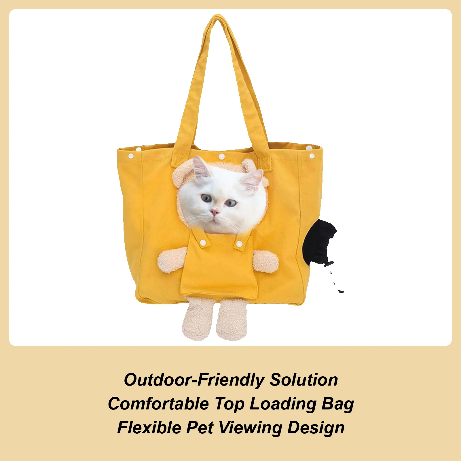 

Pet Carrier Small Foldable Canvas Tote Small Dog Carrier Cat Travel Bag For Puppy Kitten Small Pet Outdoor Camping Hiking Picnic