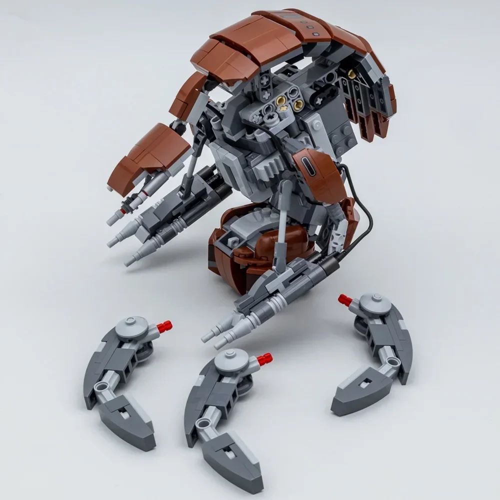 GALAXY MOC-DROID-Walkers Buildable Space Battle Droideka ROBOTS Modello Building Block Mattoni Giocattoli Set Regalo