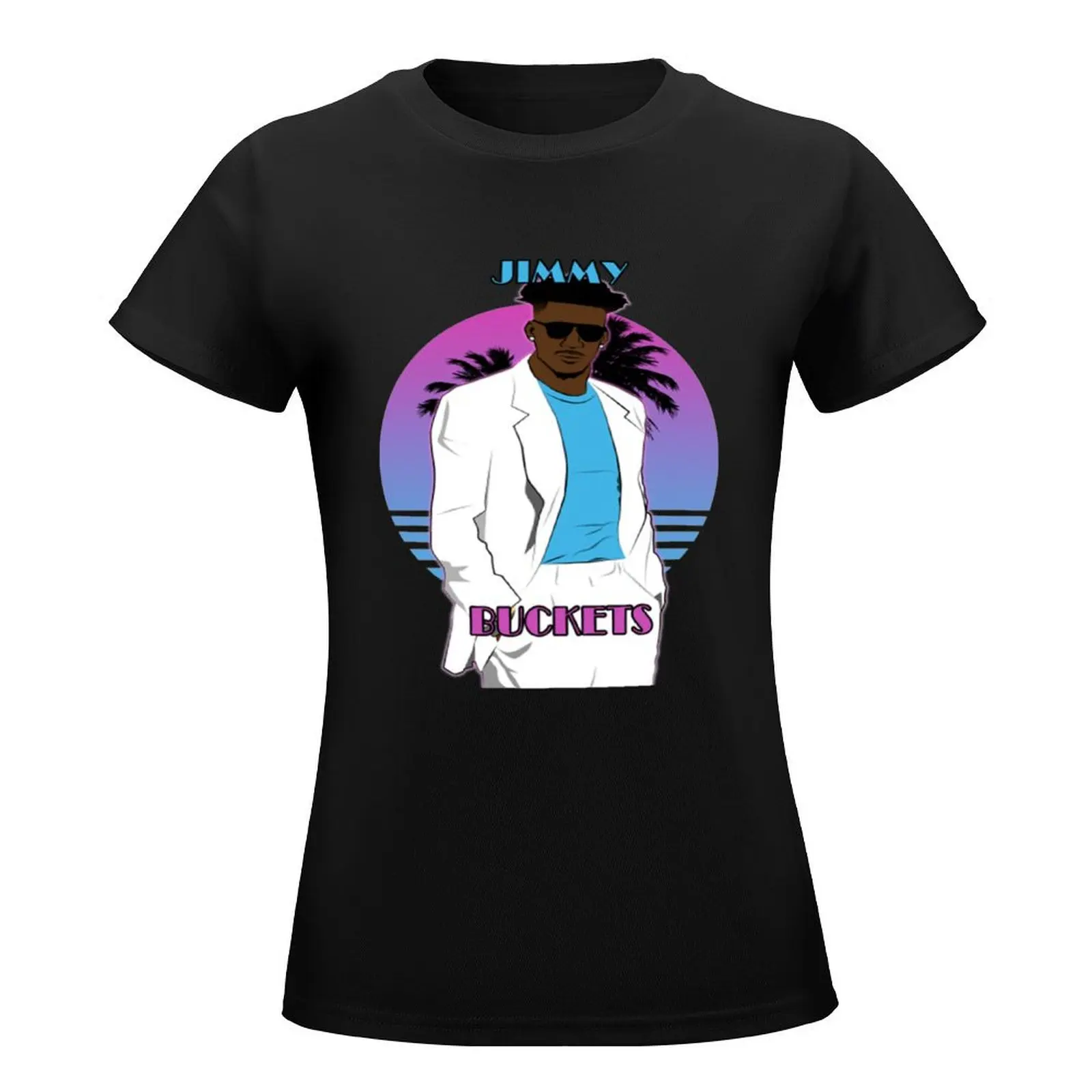 Jimmy Butler Jimmy Butler Miami Vice T-Shirt tees tops Women clothing