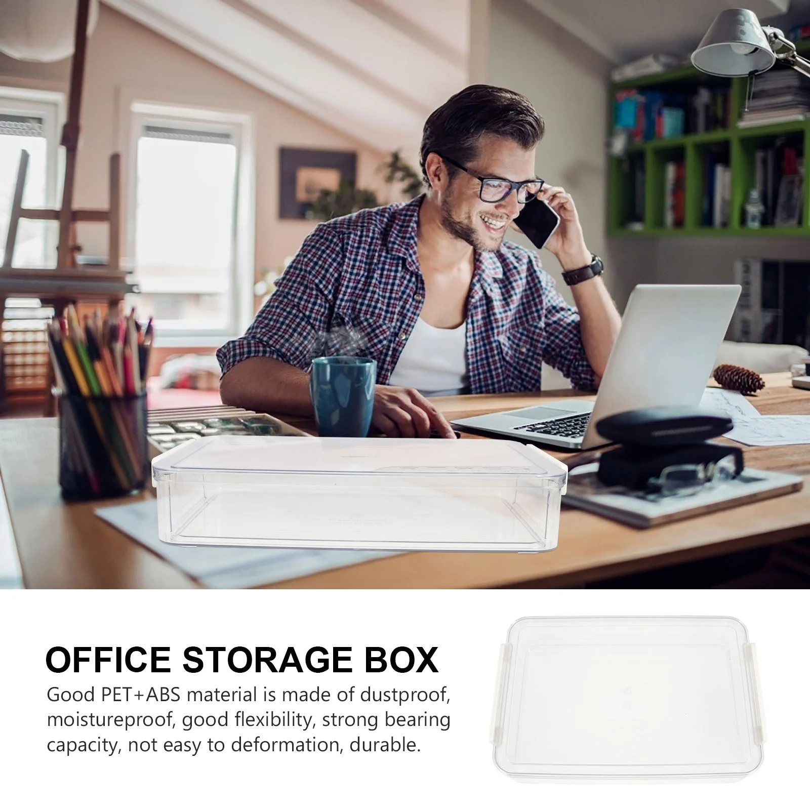 Data File Box Sundries Storage Holder Bins Simple Magazine Desktop Organizing Classroom The Pet Abs Table Organizers