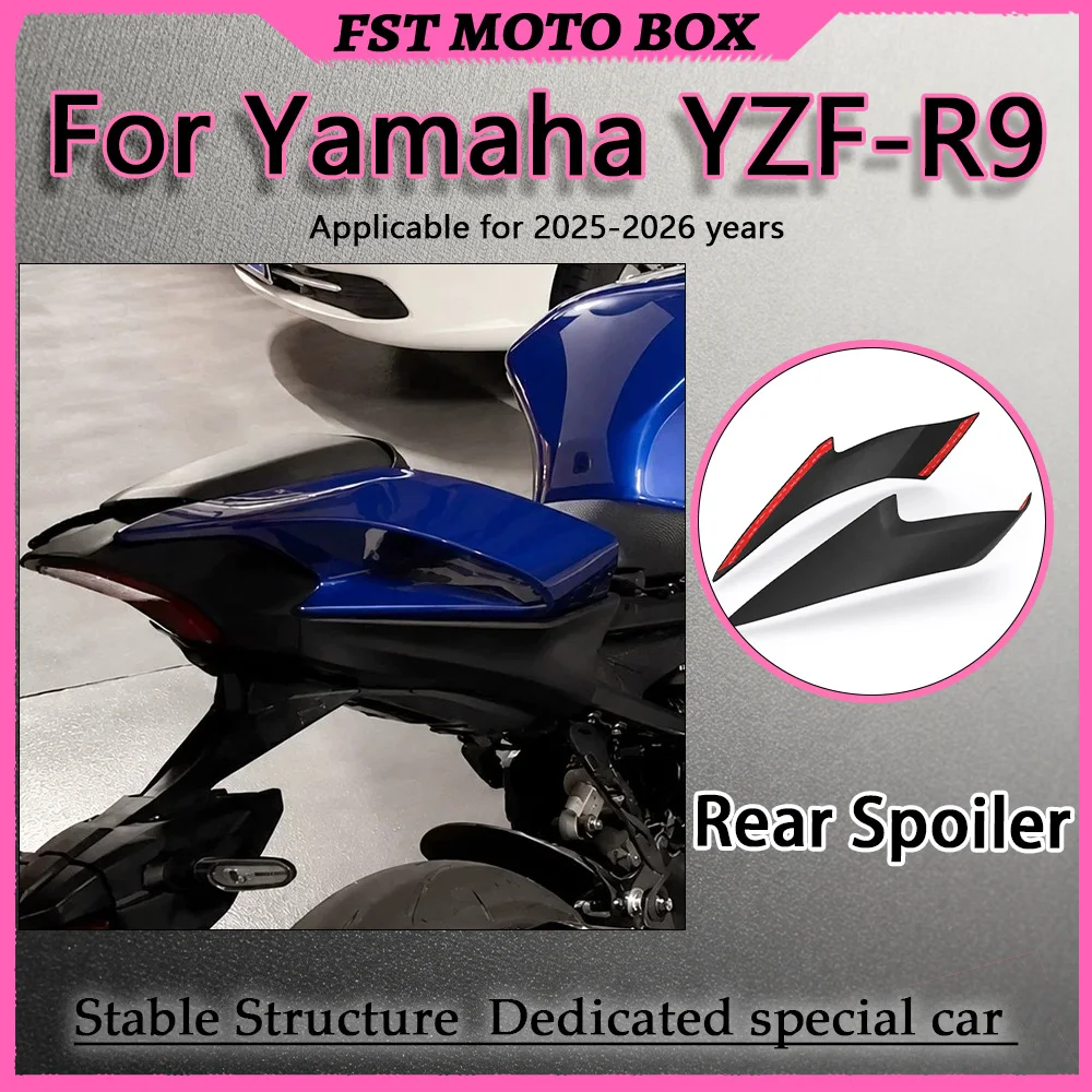 For Yamaha YZF-R9 Modified Rear Spoiler Kit Split-Type Rear Wing And Side Fins Motorcycle Performance Enhancement Accessory