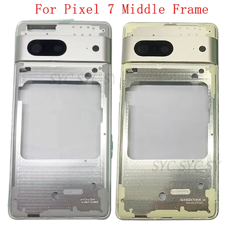 Middle Frame Bezel Plate For Google Pixel 7 Phone Housing Metal LCD Frame Repair Parts