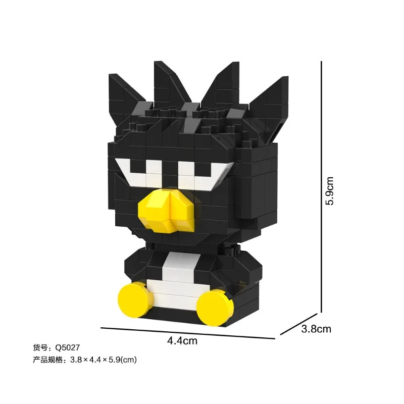 Mingchuang Youpin Sanrio Bouwsteen Speelgoed Cartoon Anime Karakter Katie Cat Kleine Deeltjesconstructie Model Speelgoed Groothandel