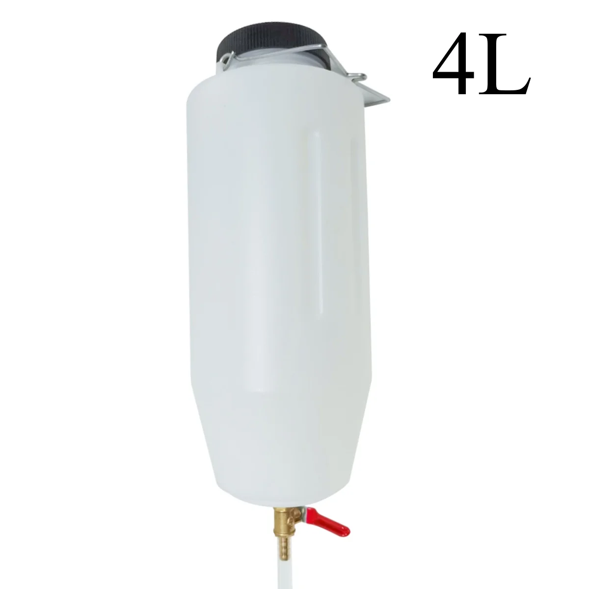 Auxiliary Fuel Tank 4L Multifunctional With Cut Off Valve With 1M Fuel Hose Motorcycle Tools Fuel Storage For Motorcycles