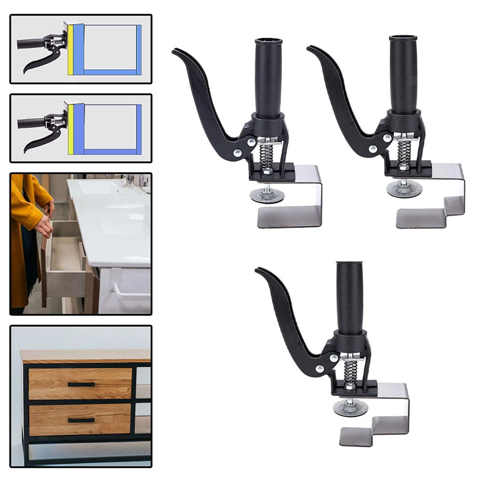 Drawer Front Installation Clamp Fixing Hardware Jig