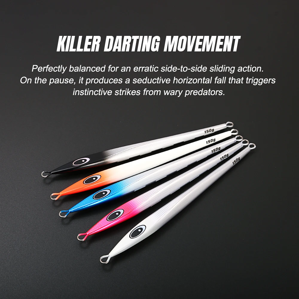 JIGGING PRO KY JIG II metálico UV – descenso rápido - imagen 4