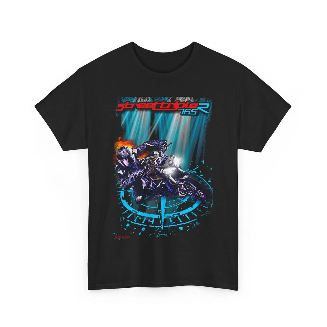 

Street Triple 765 R T Shirt Perfect Biker Gift For Streetfighter Rider Fan Top For Owners Husband Present Motorcycle Moto