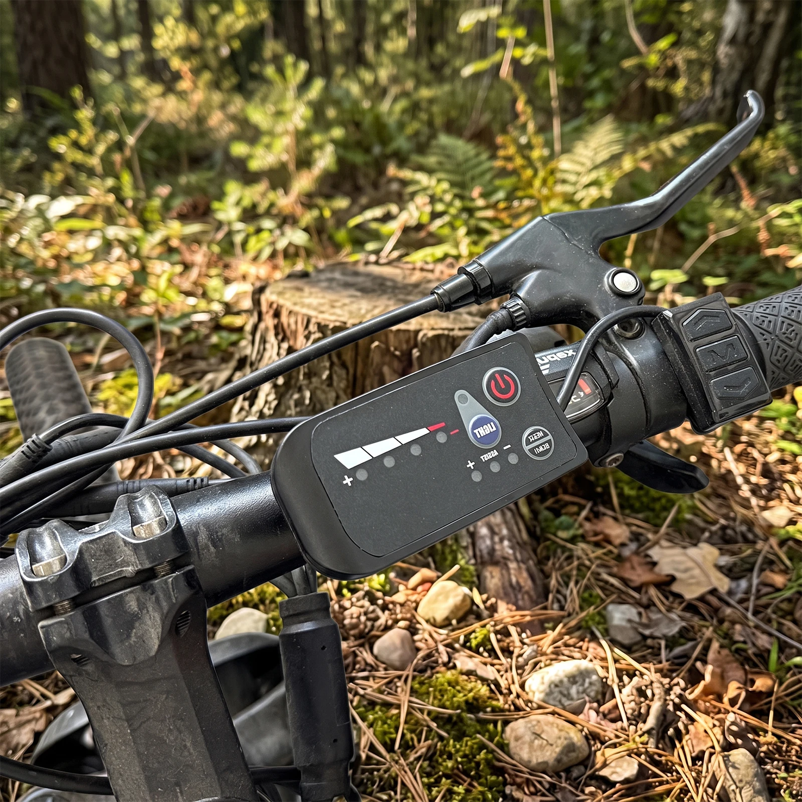 Outdoor Power Meter Bike - Power Meter 5-pin Interface Electric Control