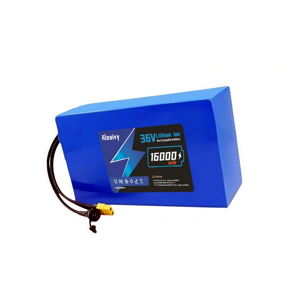 

10S3P 36V 16Ah 21700 Rechargeable Lithium Battery BMS Protection High Capacity for 350W/500W Electric Scooter Motor Custom Plugs