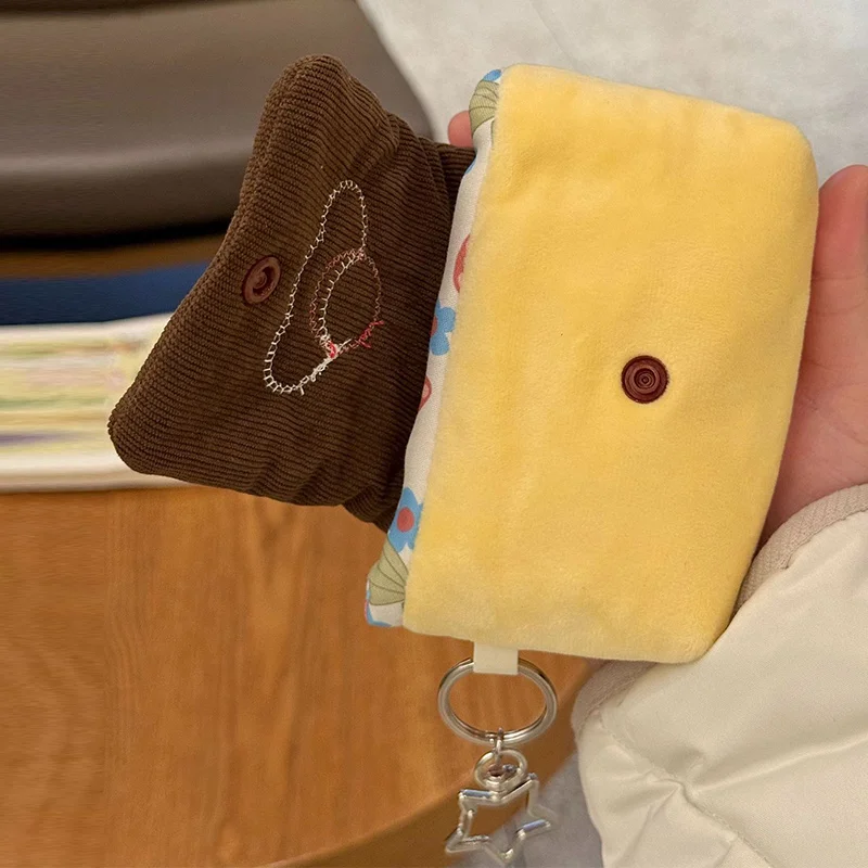Cute Retro Soft Camera Bag Multifunctional Coin Wallet Card Holder High Aesthetic Value Portable Zero Wallet Cute Ins Card Bag image 3