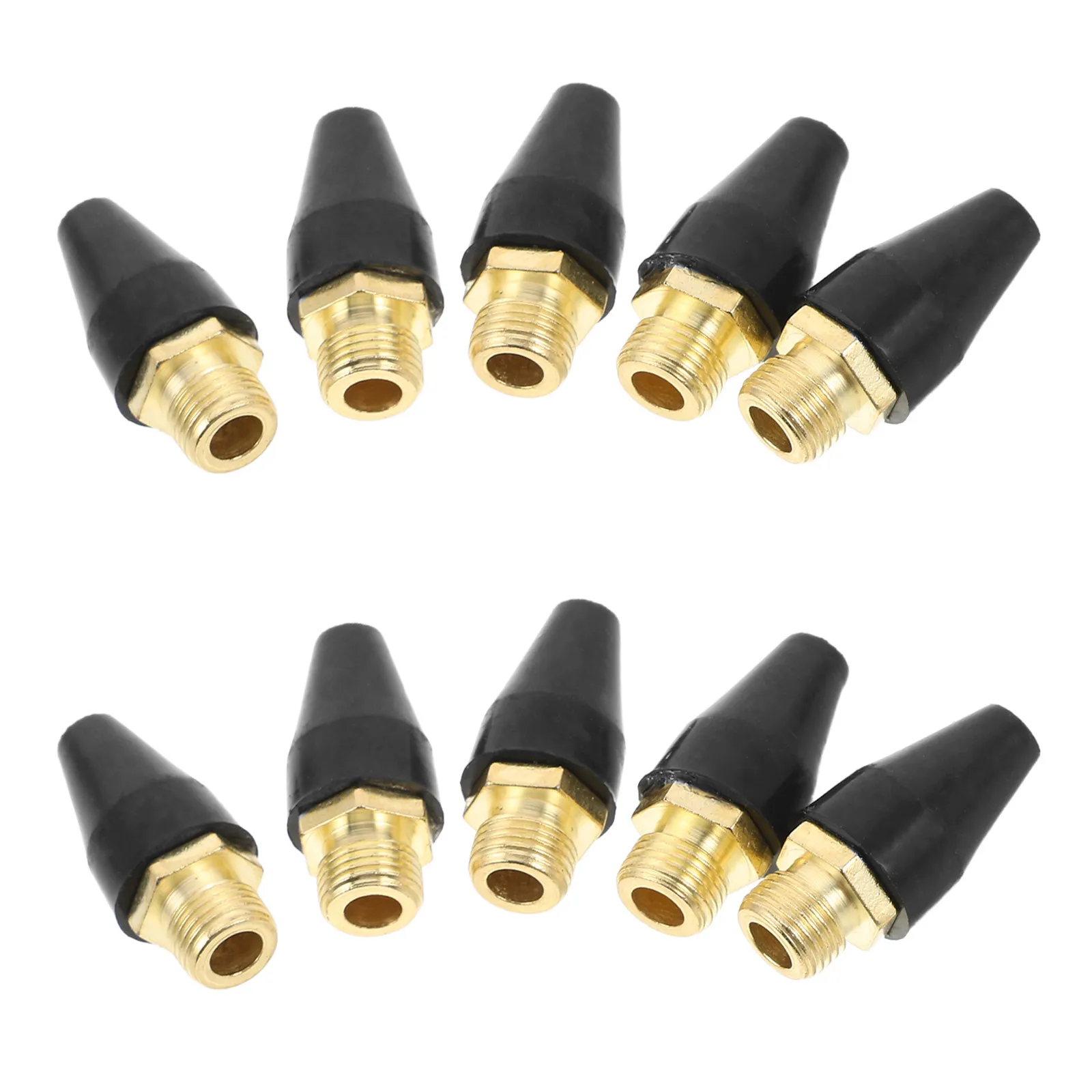 Heavy Duty Air Tool Nozzle Quick Release Fitting for Pneumatic Equipment Corrosion Resistant Brass Air Coupling 1 4 Npt