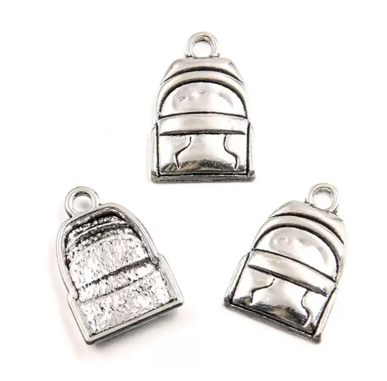 

10pcs 20*14mm Zinc alloy metal backpack design pendants for handmade HW3157