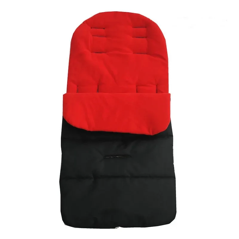 Autumn Winter Baby Stroller Sleeping Bag Wind Proof Baby Carriage Sleeping Bag Soft Thicken Warm Newborn Stroller Sleeping Bag