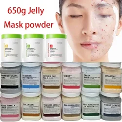 Máscara Hydrojelly DIY para cuidados com a pele facial, máscara de lama de ouro 24k, Peel Off, vitamina C, ácido hialurônico, Rose, Arbutin, 650g