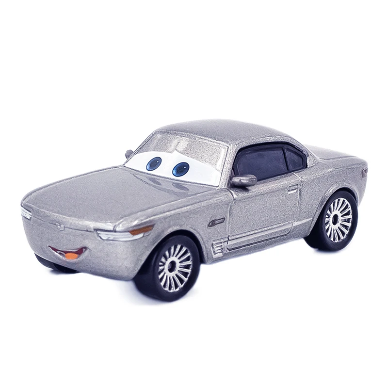 Cars Disney Pixar 2 3 Lightning McQueen Series 1:55 Diecast Model Alloy Cars Francesco Sterling Toy Car For Boy Children