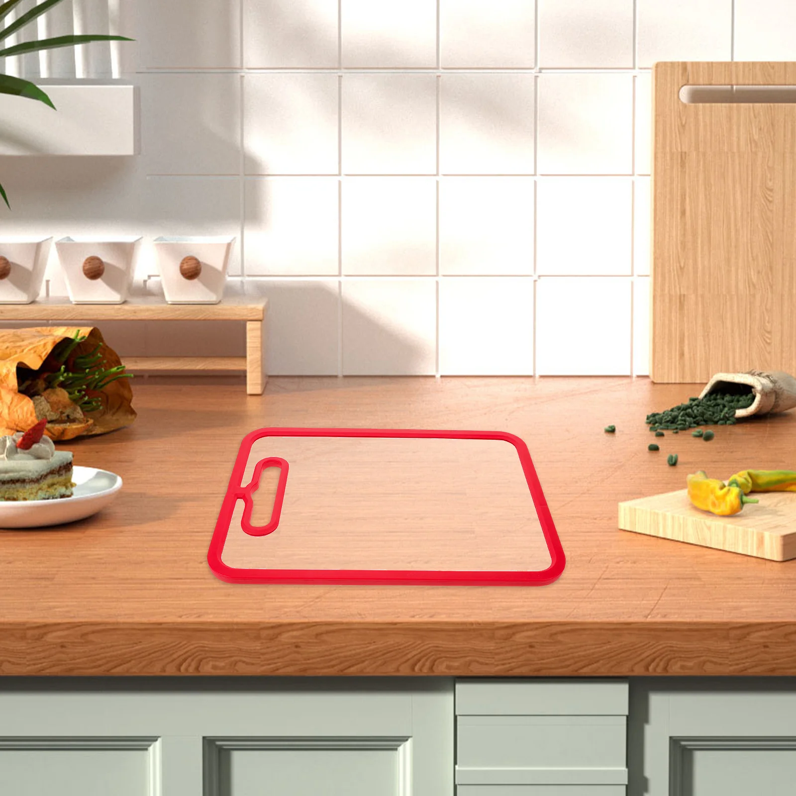 

Double Sided Cutting Board Bpa Free Non Slip Juice Groove Easy Clean Kitchen Tool for Chopping Vegetables Fruits Meat Cheese