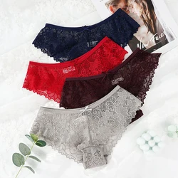 Fashion Sexy Lace Maternity Panties Transparent Women Briefs Breathable Underpants Bow Embroidery Lingerie for Female Intimates