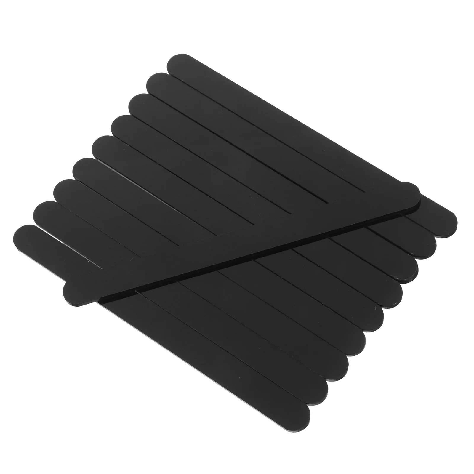 

50Pcs Acrylic Dessert Sticks 4.5 Inch Reusable Ice Lolly Sticks for DIY Ice Baking Crafts Cupcake Toppers Summer Party