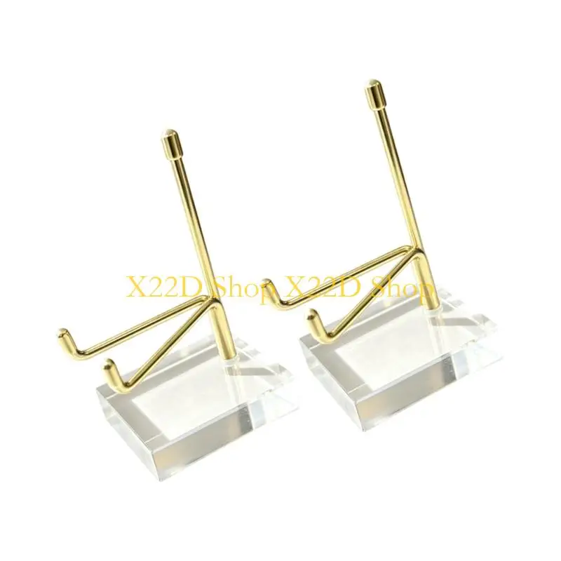 X22D Clear Acrylic Collection Stands for Mineral Organization