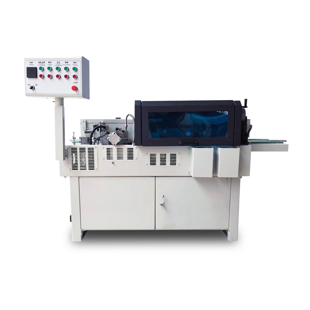Mini wood pvc abs particle board edge banding HR-360M automatic edge banding machine