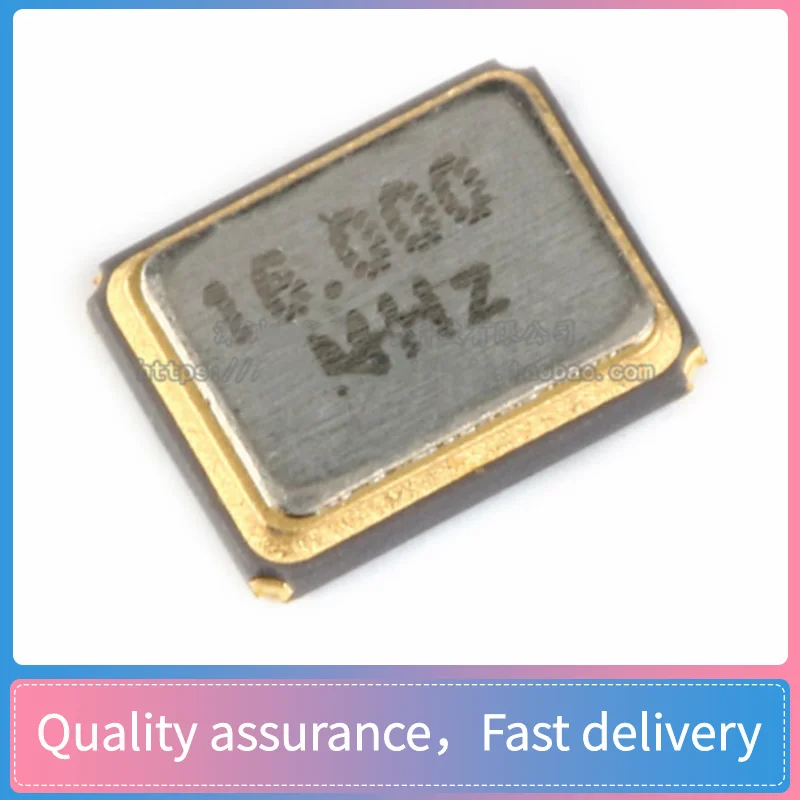 

10pcs 3225 SMD passive crystal oscillator 16MHz ±10ppm 12Pf