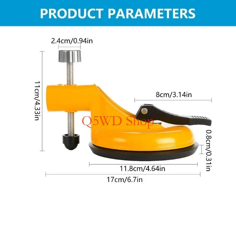Q5WD Adjustable Height Setter,Floor Gaps Fixer Tool,2026 Upgraded Countertop Alignment Clamps, Seam Countertop Leveling