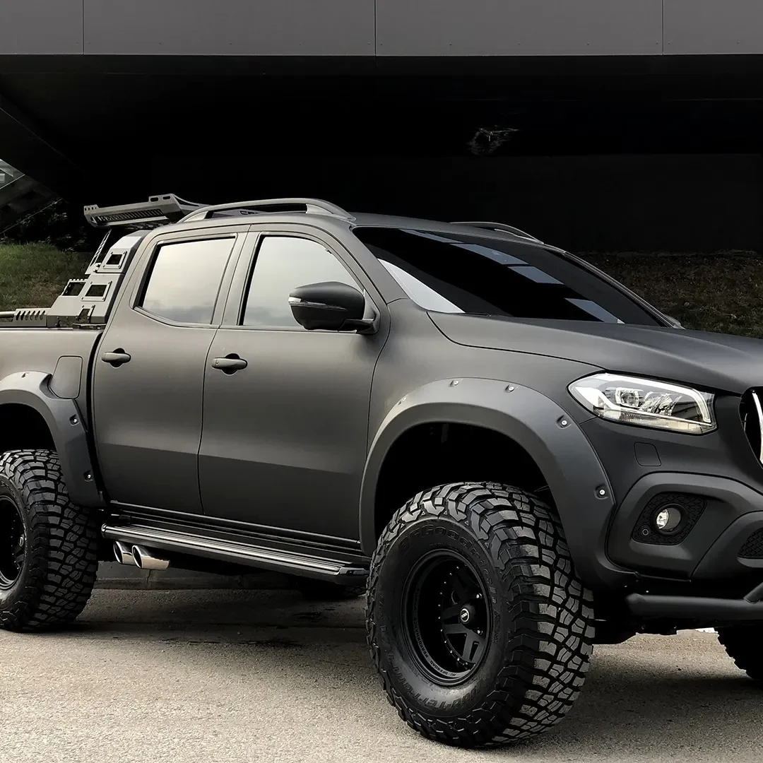 

Ширококолесные своды крыла для Mercedes-Benz X-Class (W470) 2016 2017 2018 2019 2020 2021 2022 2023 двойная кабина ADBLUE модель