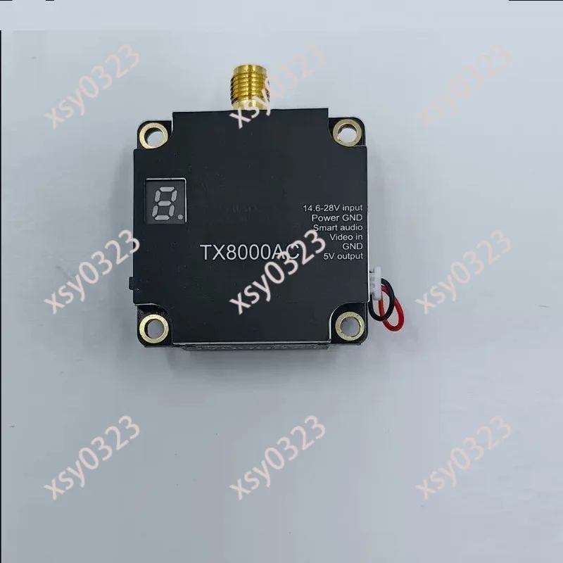 TX8000AC 5.8G Wireless Video Transmitter 3W 8W 80CH Long Range FPV Drone VTX Device