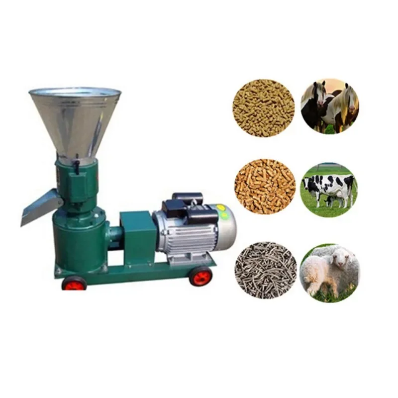 Chicken Manure Fertilizer flat die feed Pellet Making Machine