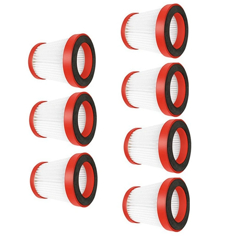 X17A 2025 NEW-14Pcs For Deerma VC01/VC10 Cordless Vacuum Cleaner Accessories H11 Filter Grade Folding Filter