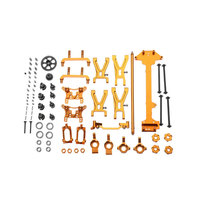 WLtoys 1/18 RC Car Truck All Metal Upgrade Parts Wheel Seat Tire Shock Absorbers Arm Chassis For 1/18 A949 A959 A969 A979 K929