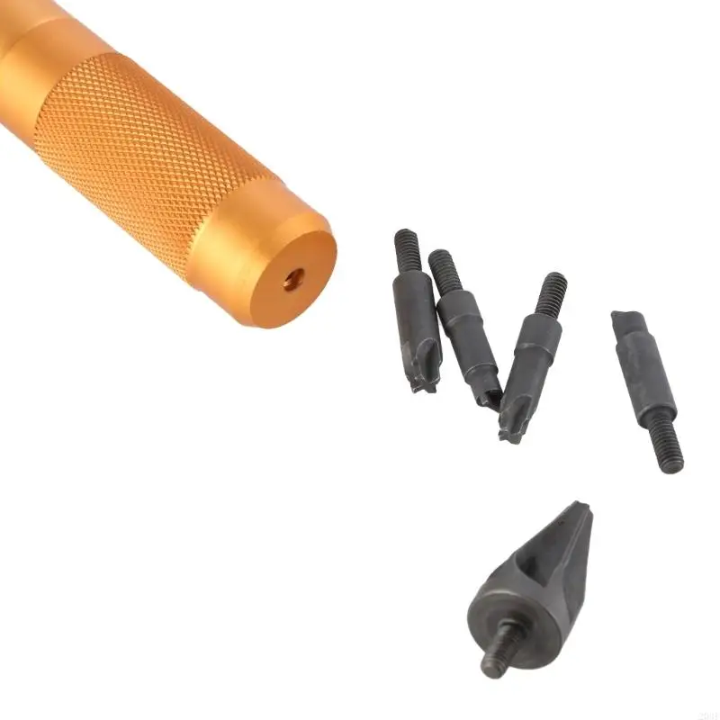 Herramienta desbarbado 203F para tubería PVC, resina metálica, cobre, plástico, fontanería, impresión 3D