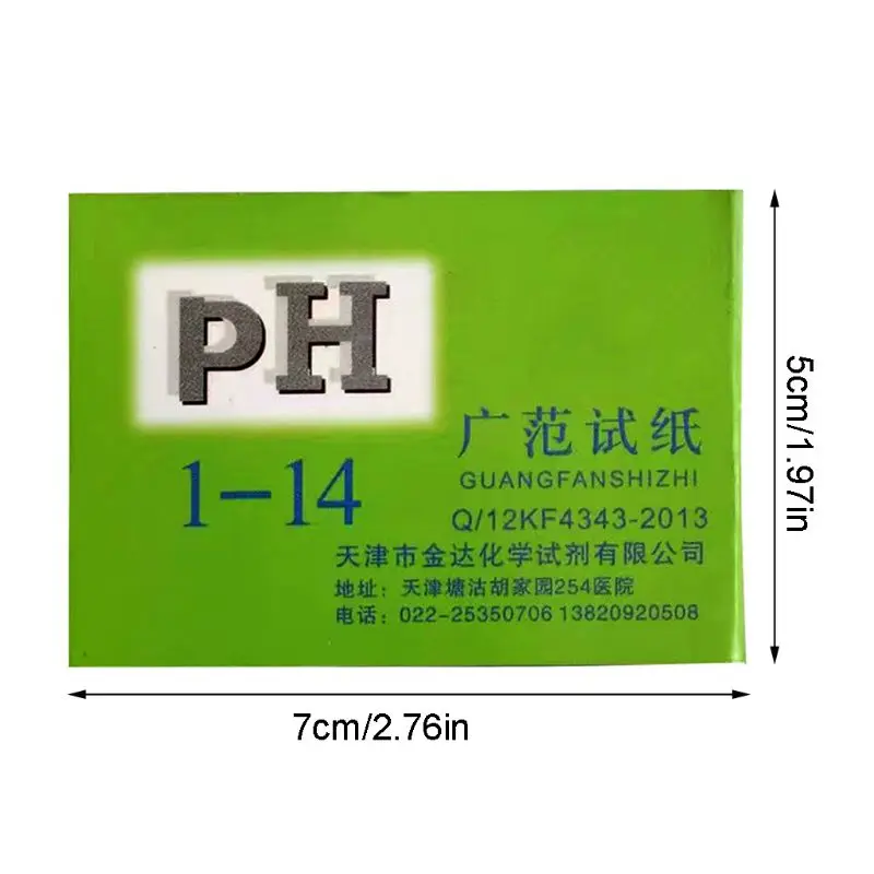 72 Buah Strip Uji PH Akuarium untuk Alat Uji Tangki untuk Pengujian Air & Tanah Dropship