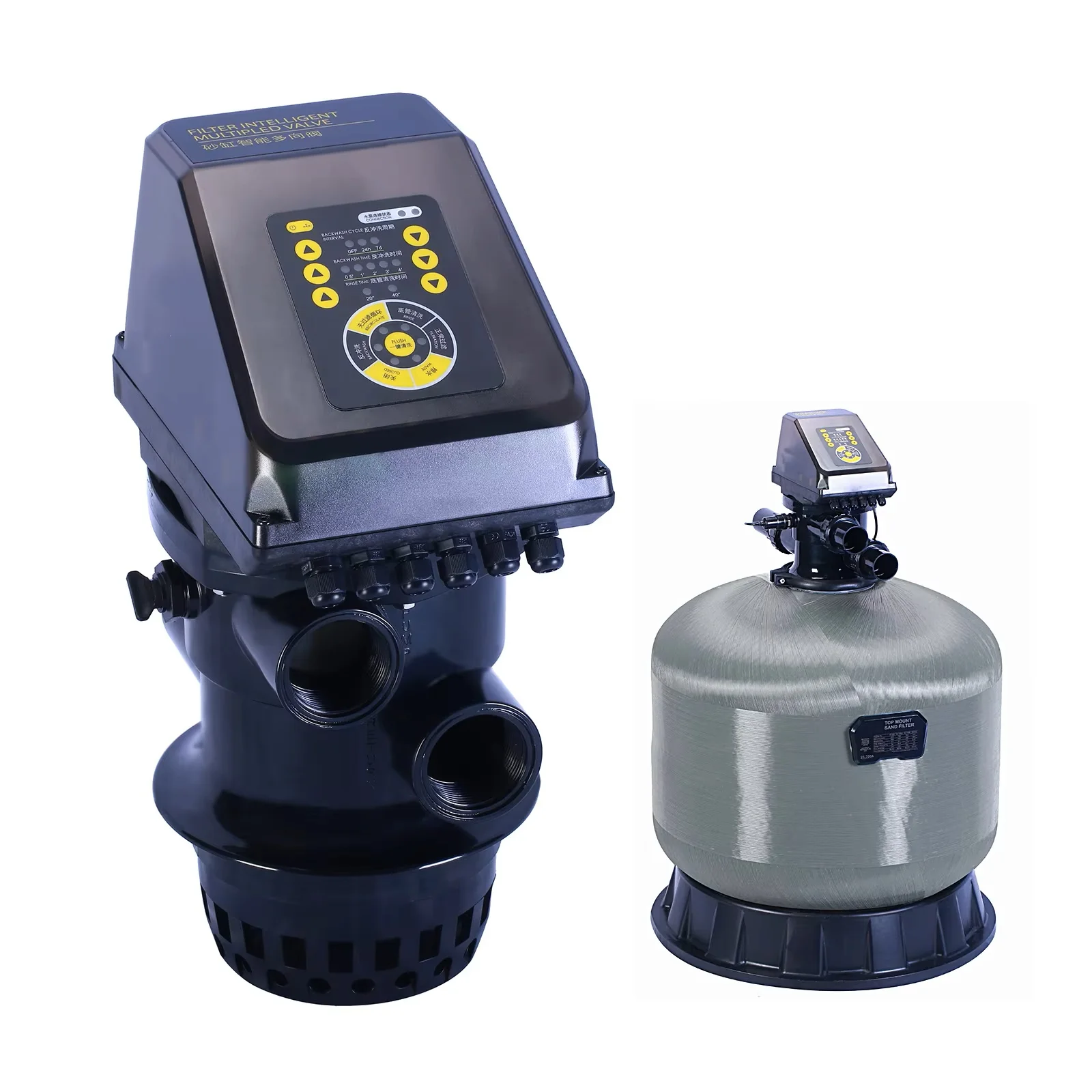 Pool Filters Mount Sand Filter Intelligent Multi-way Valve-Electric Valves Automatic Control Filter Valve