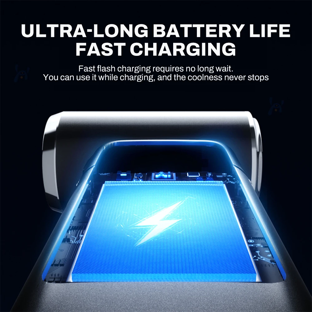 Portable Handheld fan Strong Wind 100 Gear Wind speed LED Digital Display Adjustable Turbo Portable Outdoor Handheld Fan 6000mAh