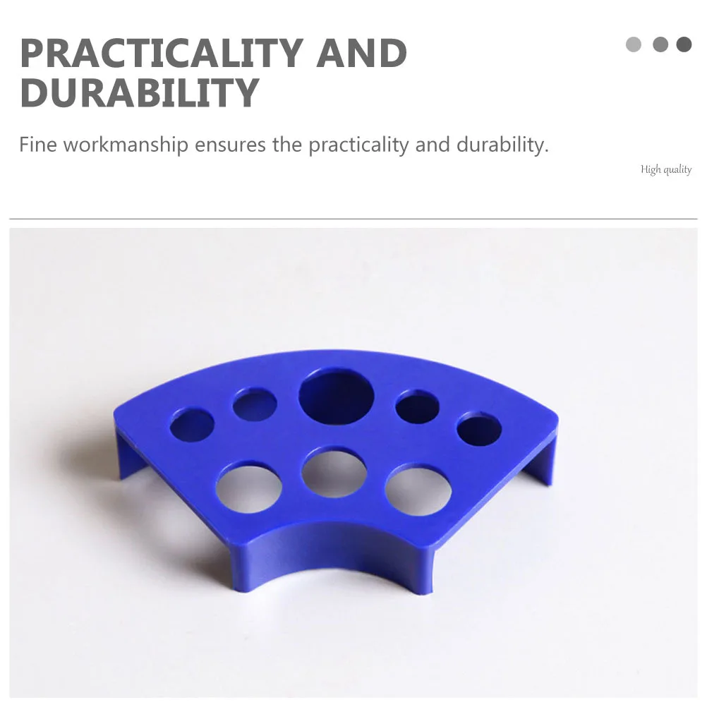 12個のタトゥー顔料カップホルダー 扇形マルチスロット耐久性のあるラック タトゥーインクや顔料カップホルダーに最適