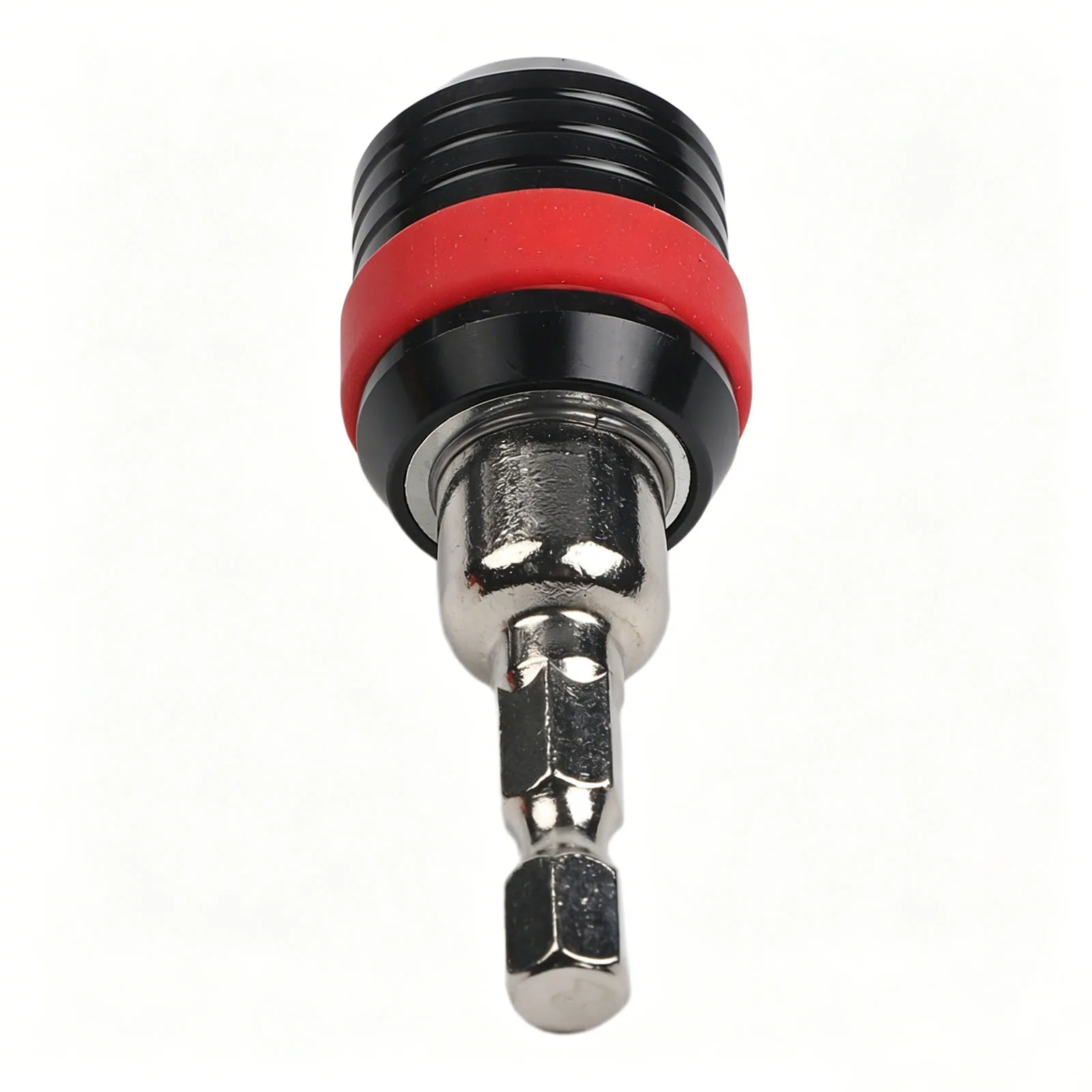 Quick Change Adapter Bit Holder For Wood Framing Black Silver Quick Release Bit Holder Compatible With Single Screw Extractors