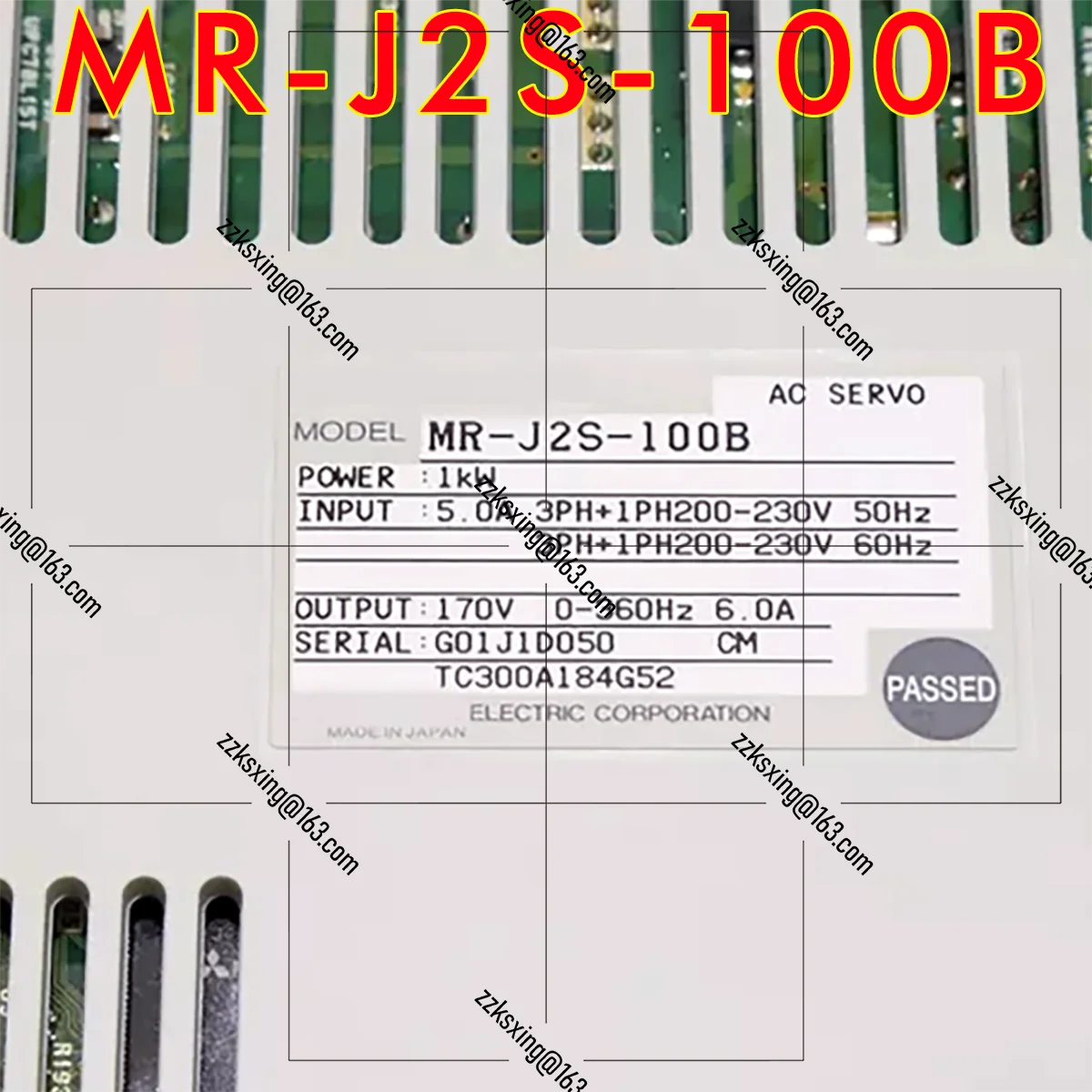 Bran-new MR-J2S-100B   Original In Box AC  Servo Driver