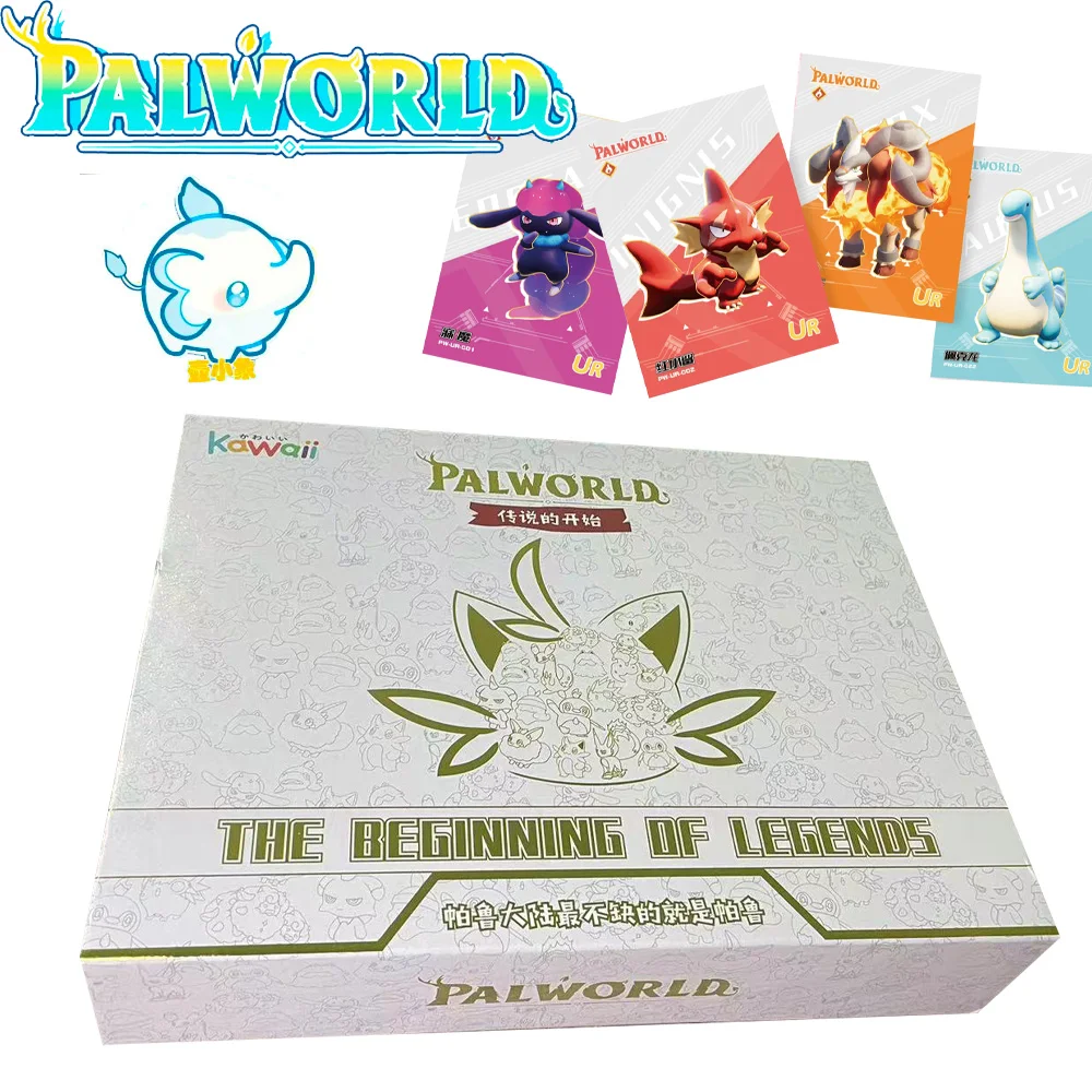 Palworld Collection Cards Role Play Games Phantom Beast PaLu Full Force Photo Card Child Gift Toys