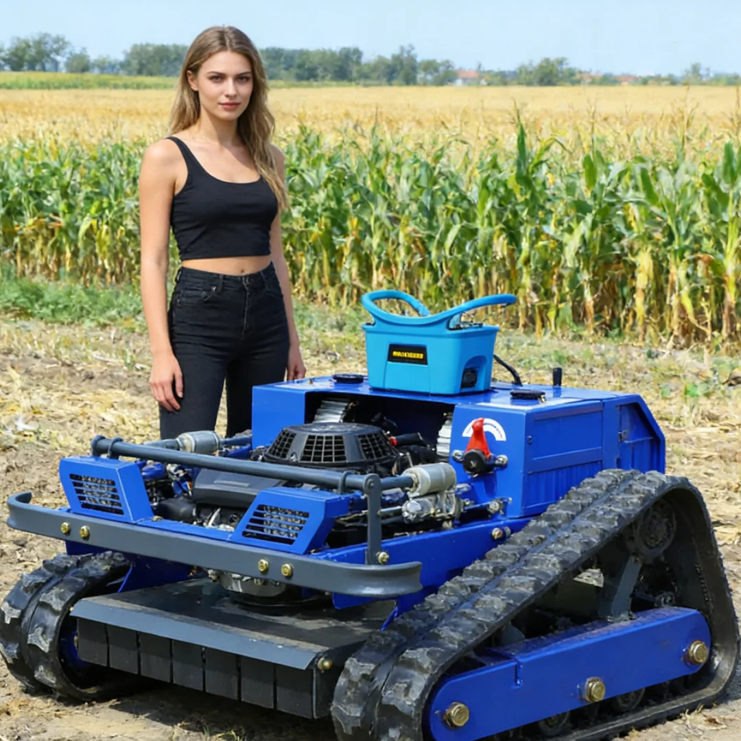 Customized Mini Lawn Mower Remote Control Lawn Mower All Terrain Grass Cutting Machine Agriculture Remote Control Lawn Mower