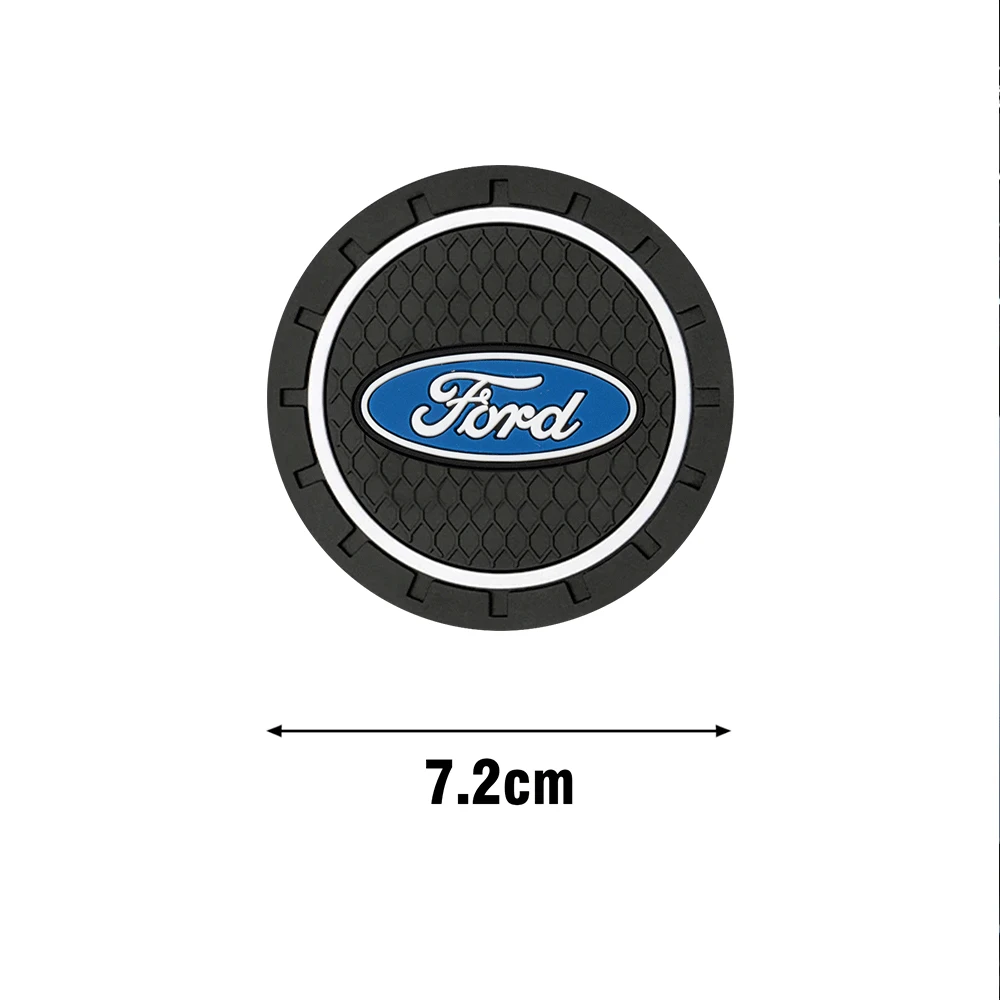 Car Water Cup Bottle Holder Anti-slip Pad Mat Silica Gel For Focus 3 MK2 Fiesta MK7 Mondeo Mk4 Fusion Kuga Transit Edge F150