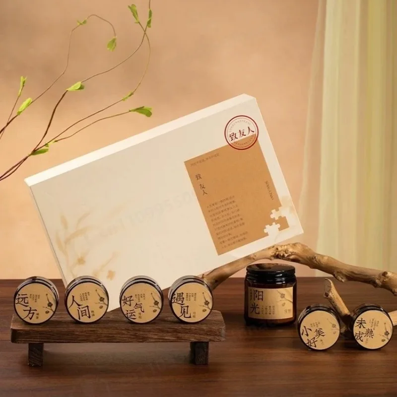 To Friends Scented Candles Gift Box Holiday Gifts Birthday New Wedding Souvenirs