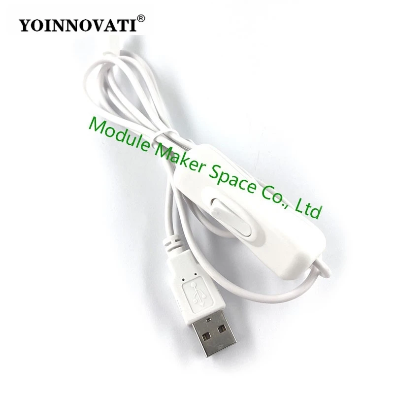 Micro USB Charging Cable with ON/Off Switch for Raspberry Pi - Safe Power Control Durable Charger Cord for Pi 2/3/4 Accessories