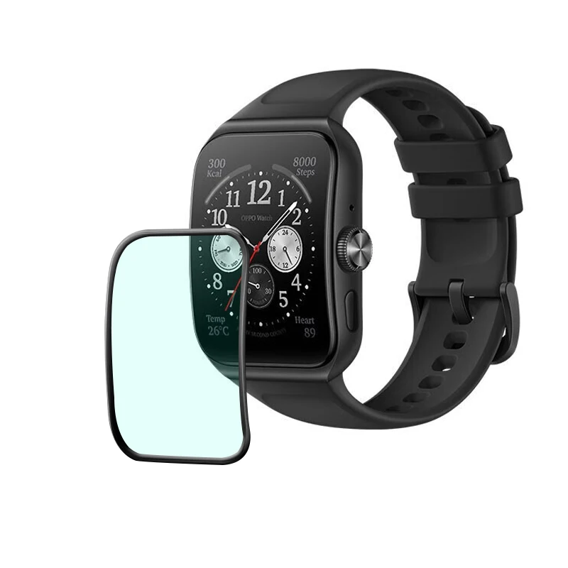 For Oppo Watch3 Pro 3D Screen Protector Film Curved Composite FilmScratch Resistant Watch Accessories for Oppo Watch3 Pro HD