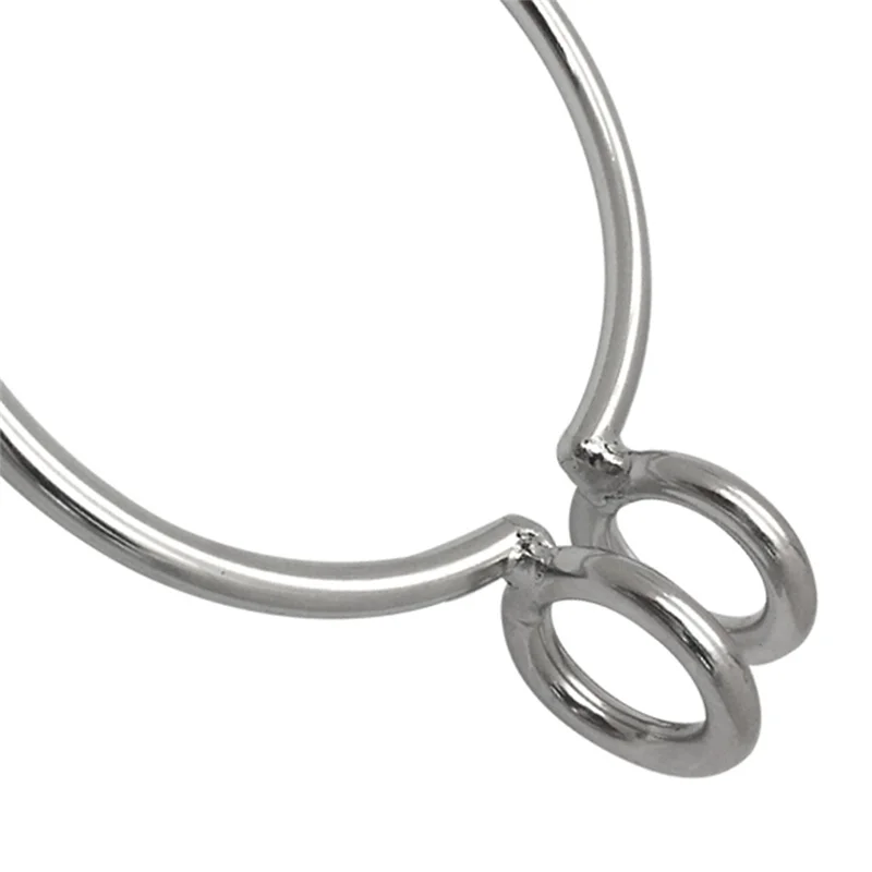 

B48B-Marine Fishing Retrieval System: 6Mm Polished Stainless Steel Pull Ring For Yacht Boat